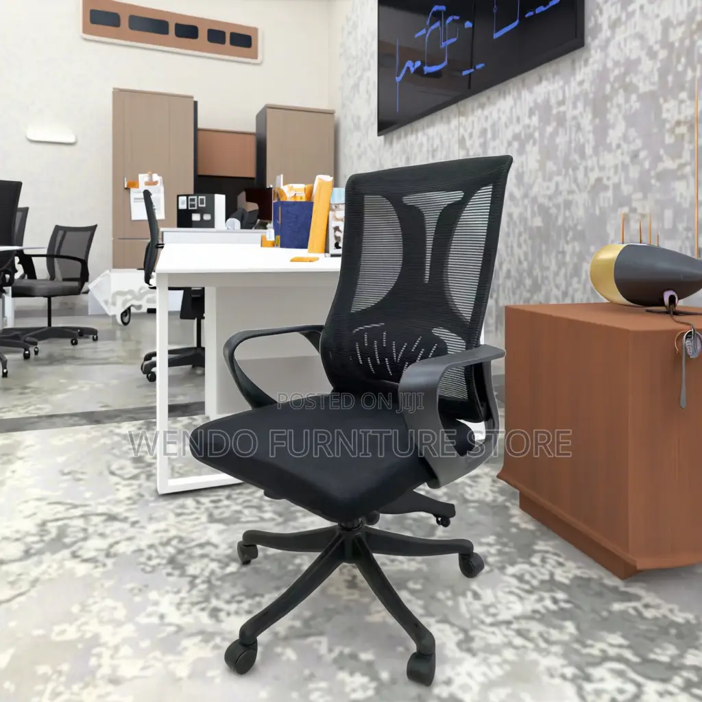 Office Chairs; Ergonomic Swivel Executive Fabric Office Chairs