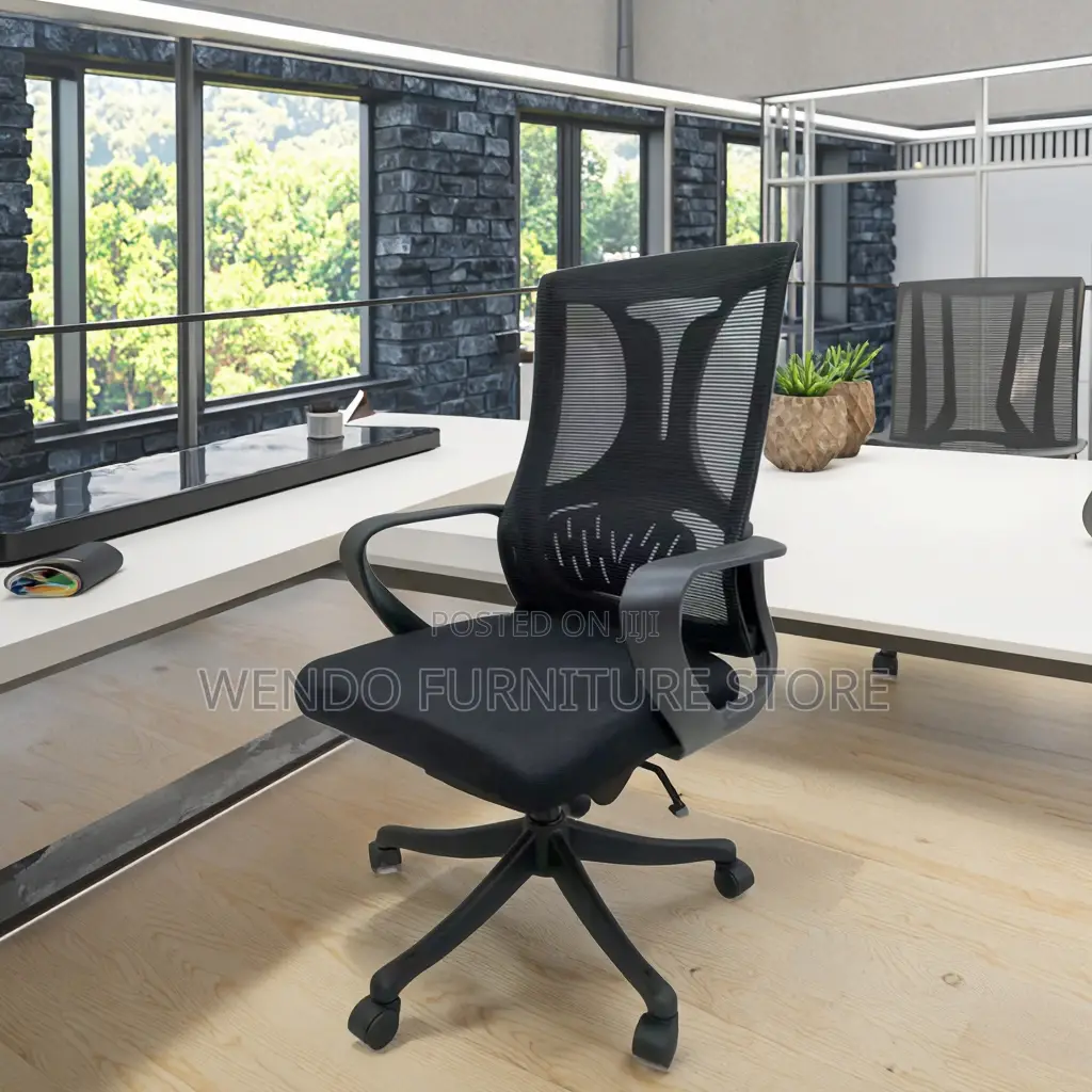 Office Chairs; Ergonomic Swivel Executive Fabric Office Chairs