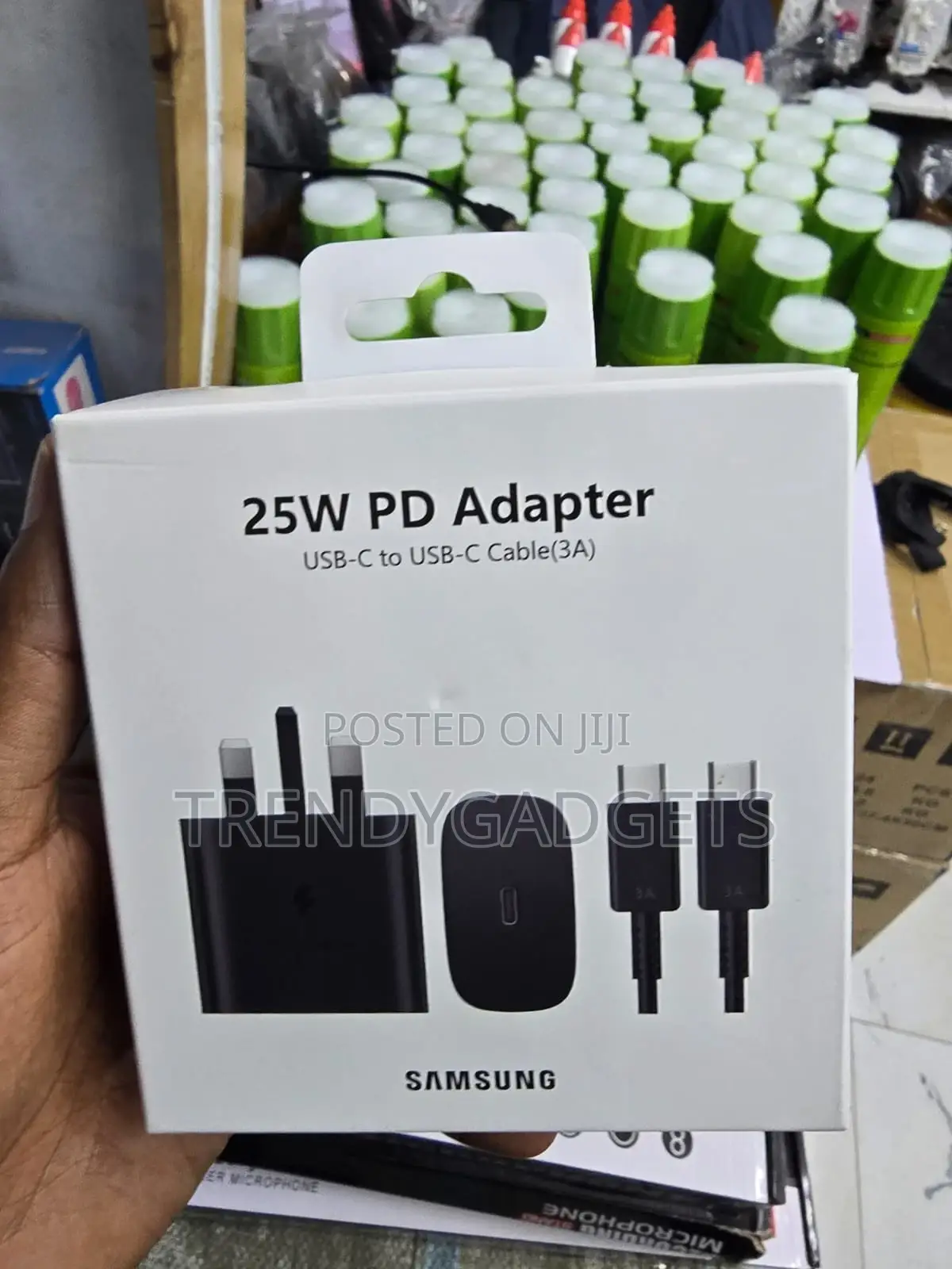 Samsung 25w Pd Fast Charger Usb-C Adapter With Type-C Cable