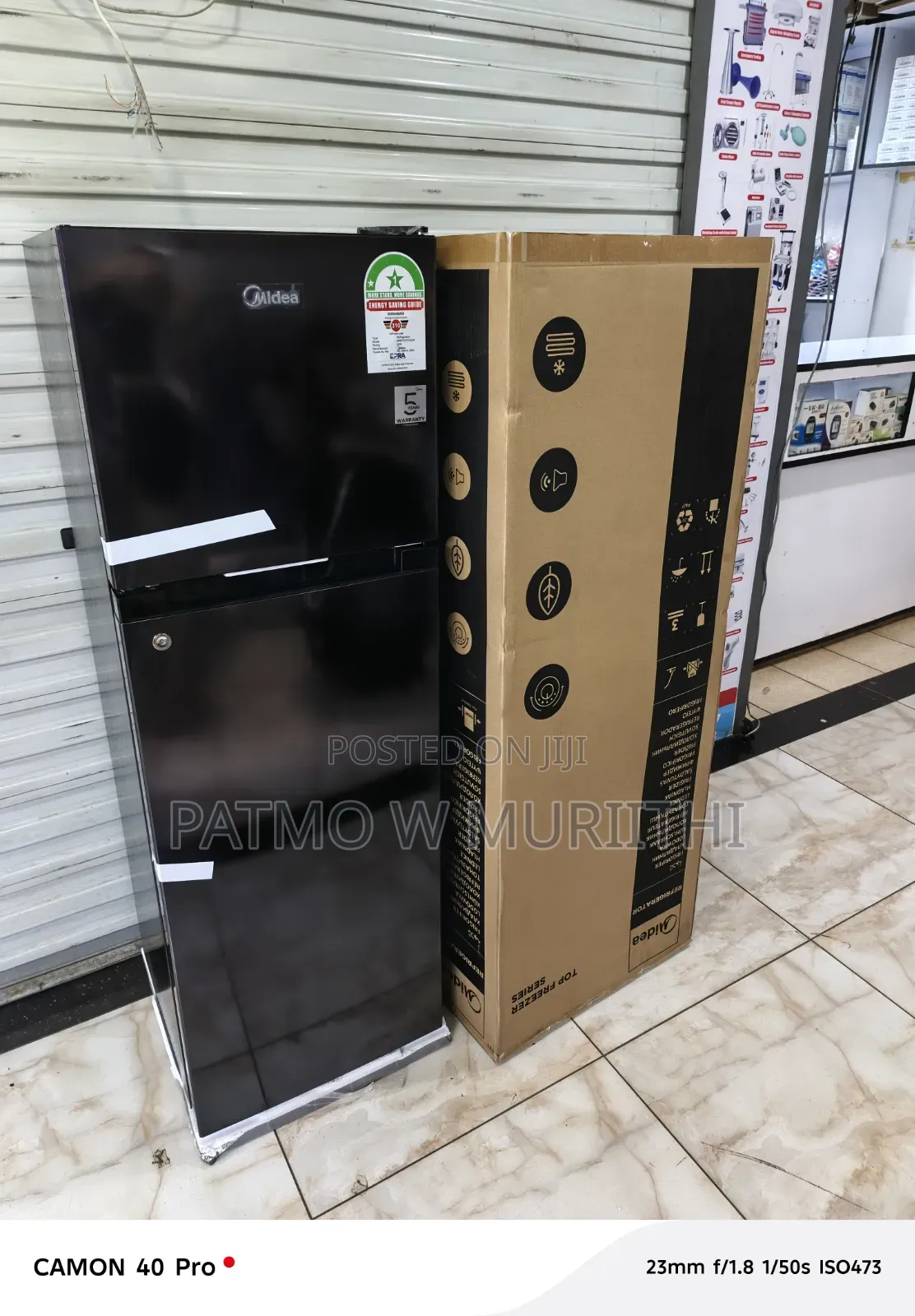 Midea Double Door Fridge 173 Litres