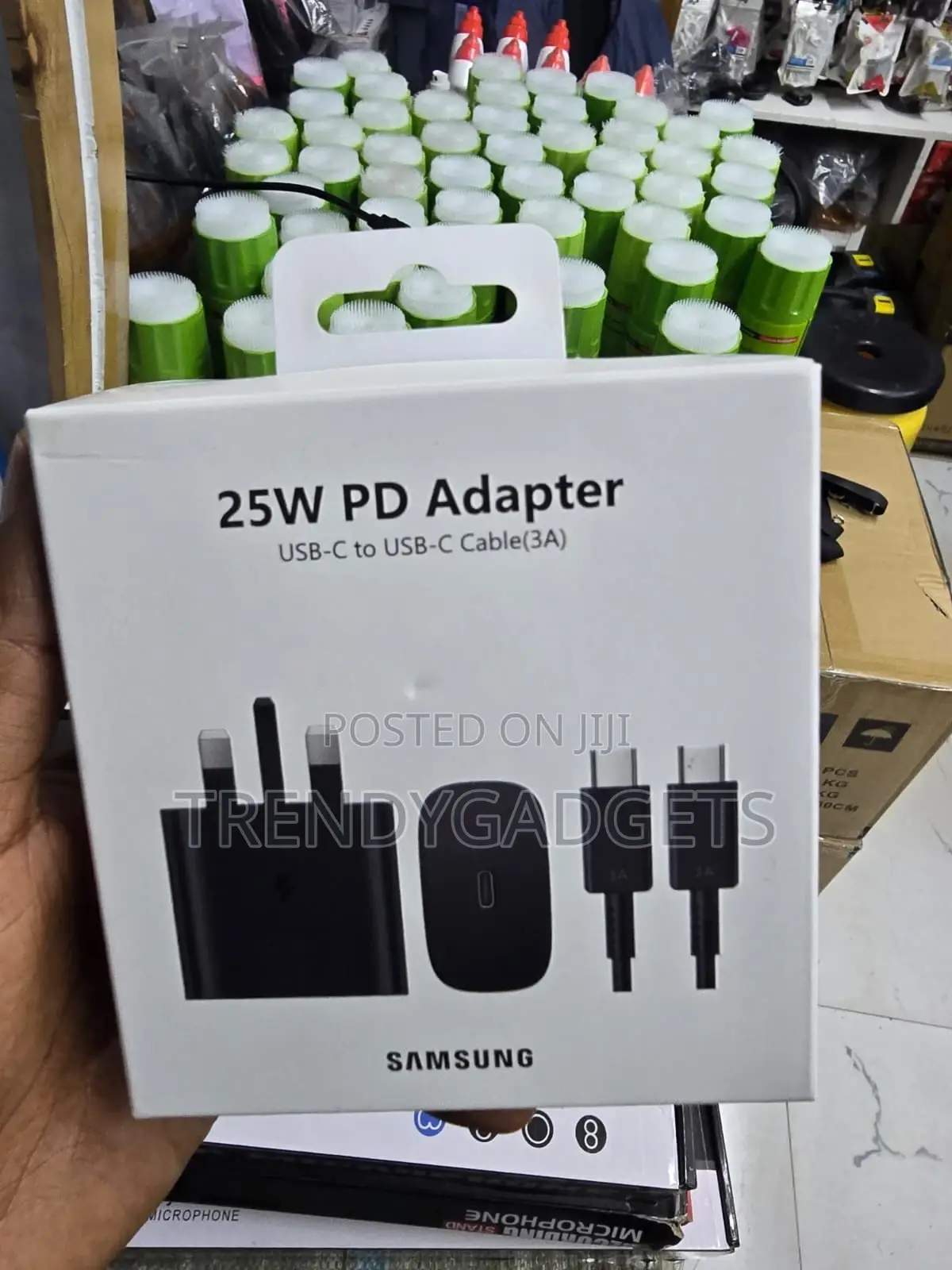Samsung 25w Pd Charger Type-C to Type-C Fast Charging Set