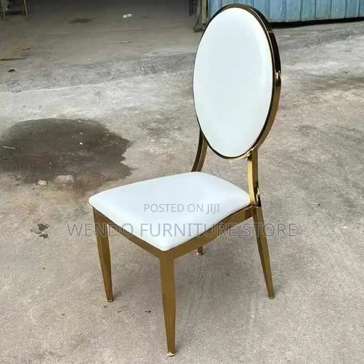 Dining Chairs; Golden Events Home Wedding Seats