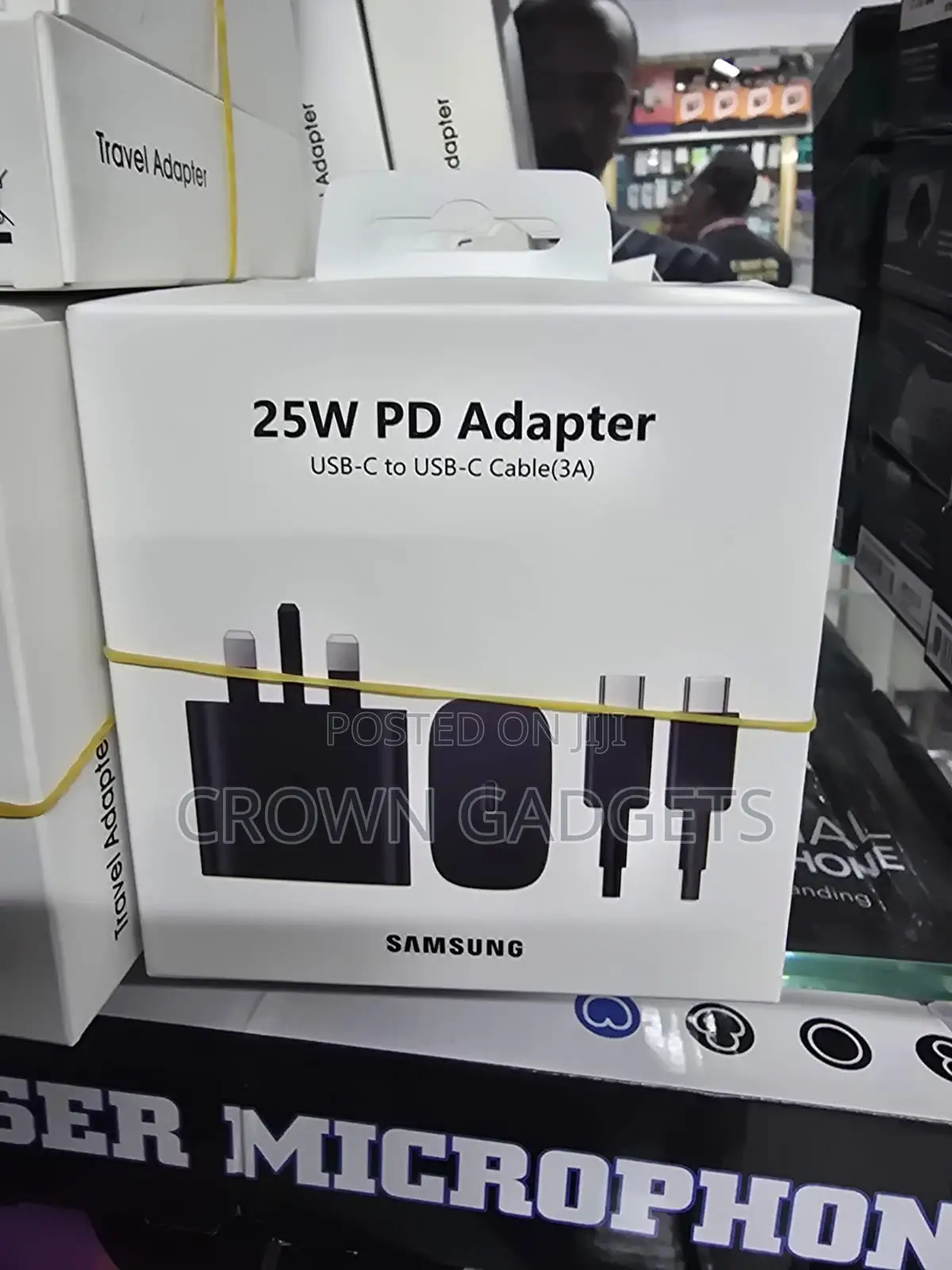 Samsung 25w Usb-C Power Adapter Pd 3.0 Fast Charger