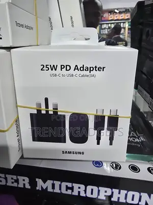 Samsung 25w Usb-C Power Adapter Pd 3.0 Fast Charger