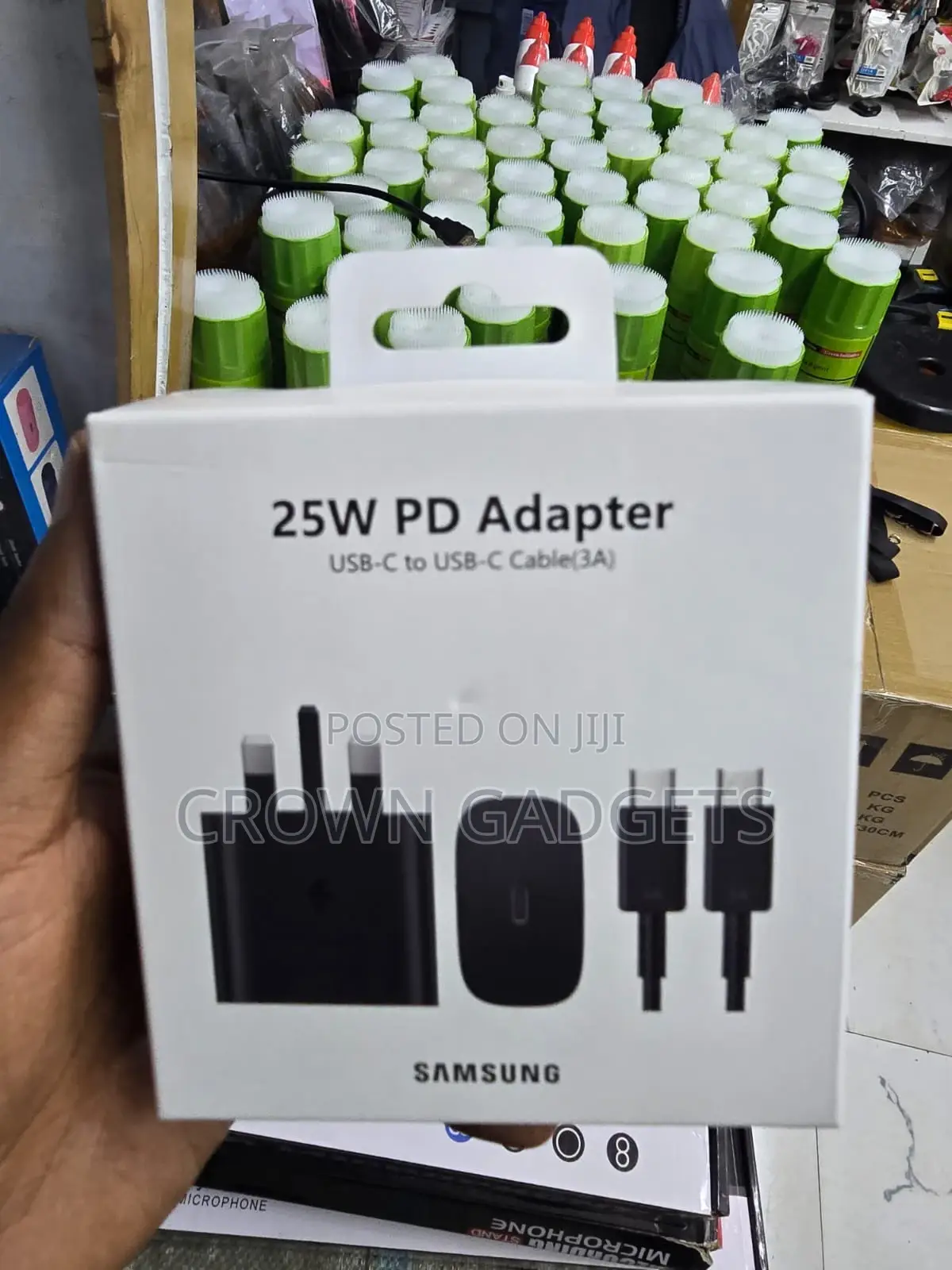 Samsung 25w Usb-C Power Adapter Pd 3.0 Fast Charger