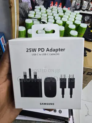 Samsung 25w Usb-C Power Adapter Pd 3.0 Fast Charger