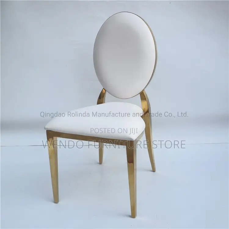 Dining Chairs; Golden Events Home Wedding Seats