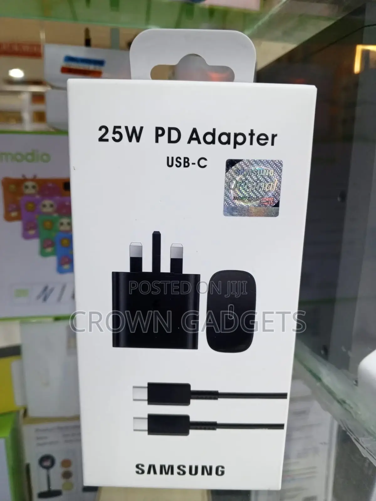 Samsung 25w Super Fast Charger With Usb-C Cable Black