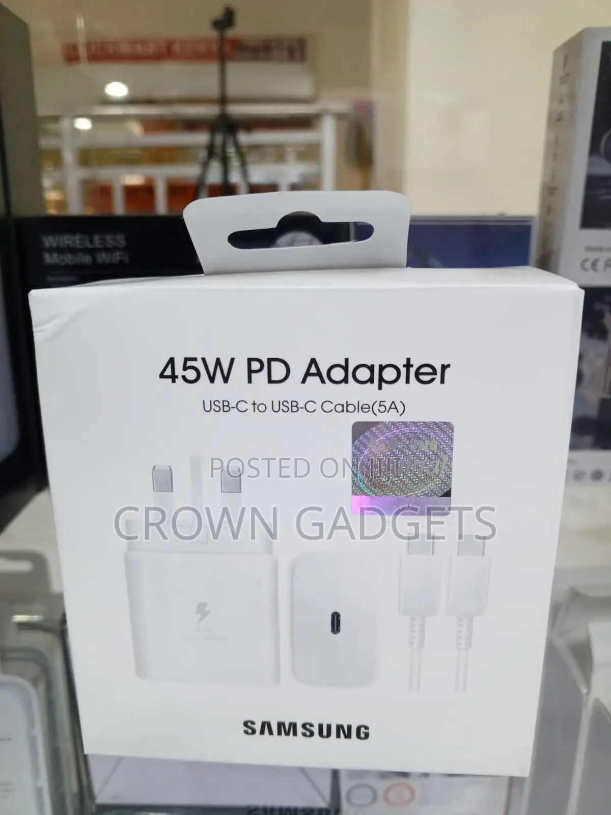 Samsung 45w Pd 3.0 Fast Charging Adapter Type-C Set