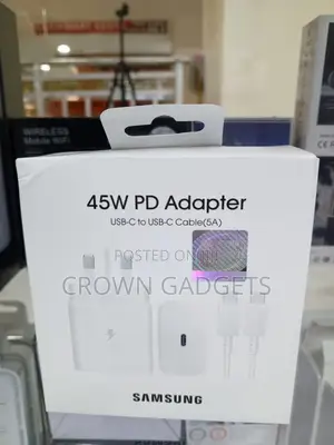 Samsung 45w Pd 3.0 Fast Charging Adapter Type-C Set
