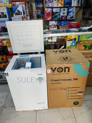 Von Chest Freezer 98l