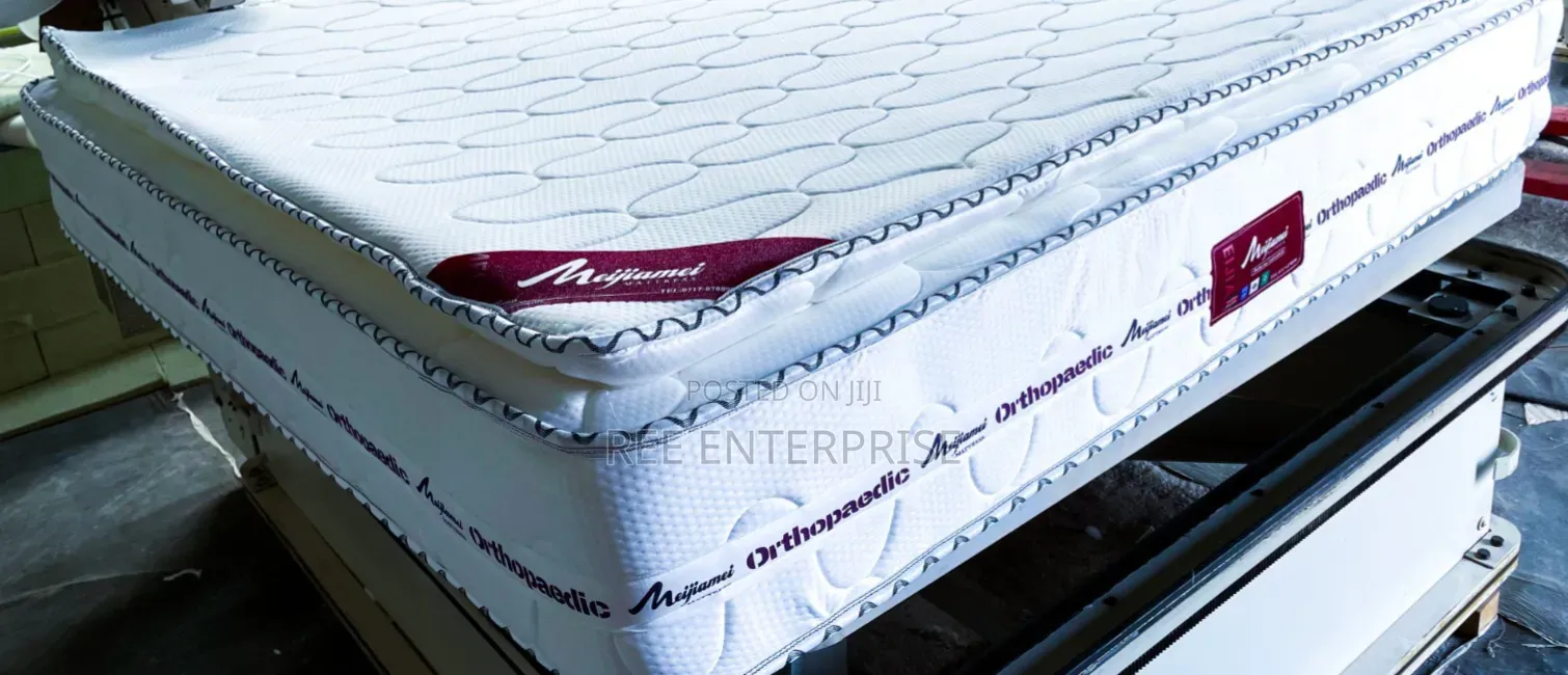 4*6 *10 Inches **Orthopedic **Spring Mattress - Grey, Firm, 35-65kg,