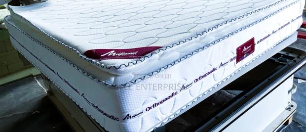 4*6 *10 Inches **Orthopedic **Spring Mattress - Grey, Firm, 35-65kg,