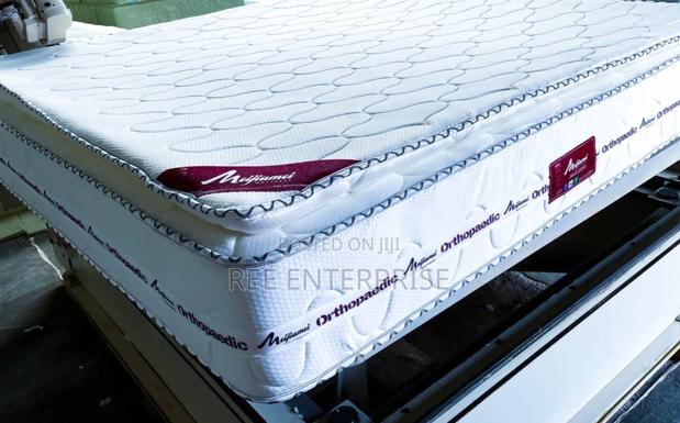 6*6-10 Inches ** Orthopedic Spring Mattress - Grey, Firm, 35-65kg,