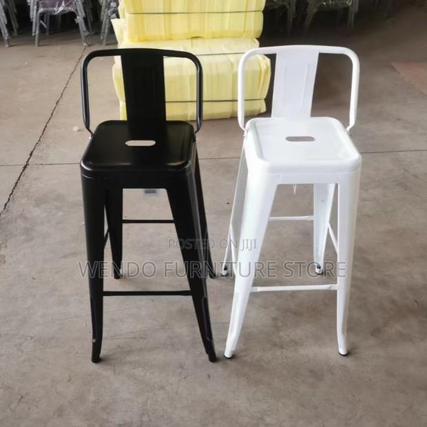 Barstools; Classic Home Dining and Kitchen Non Swivel Barstools - thumbnail 4