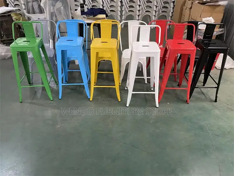 Barstools; Classic Home Dining and Kitchen Non Swivel Barstools