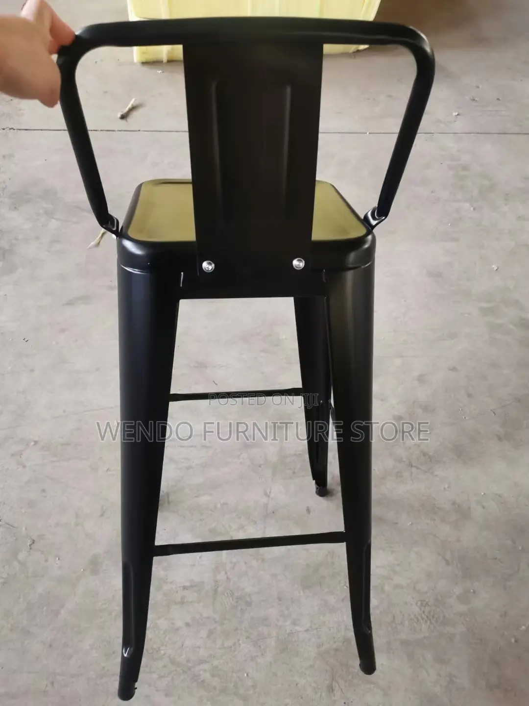 Barstools; Classic Home Dining and Kitchen Non Swivel Barstools