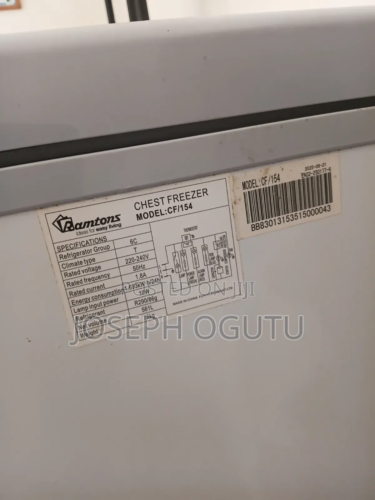 Freezers and Refrigerator