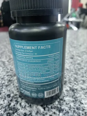 Vitamin D3 + Capsules :Bone, Heart Immune Support Formula