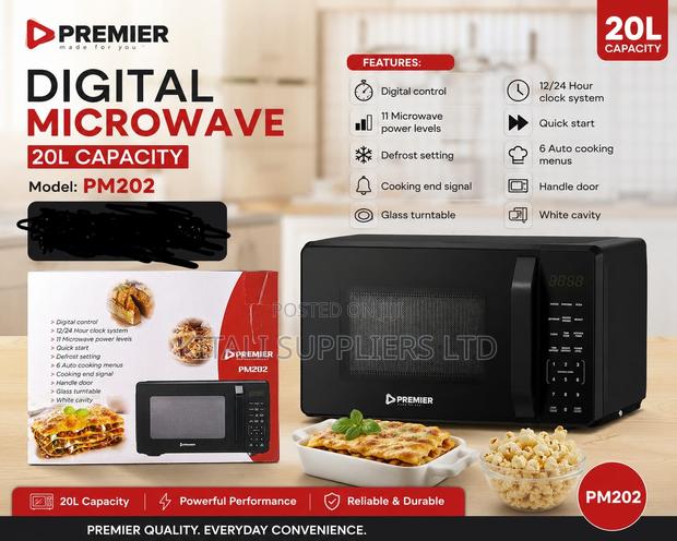 Premier Digital Microwave, Model Pm202. - main view