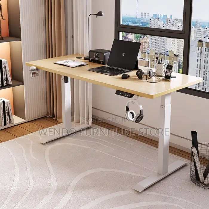 Office Desk; 1.6 Meters Lvt7 Electric Adjustable Desk