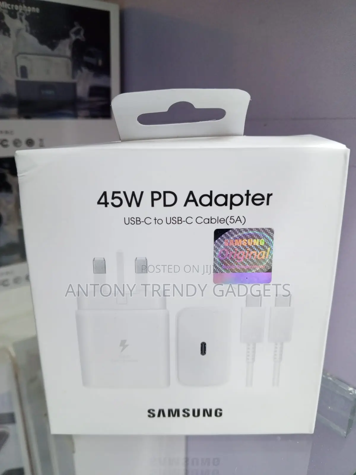 Samsung 45w / 25w Usb-C Fast Charging Wall Adapter and Cable Set