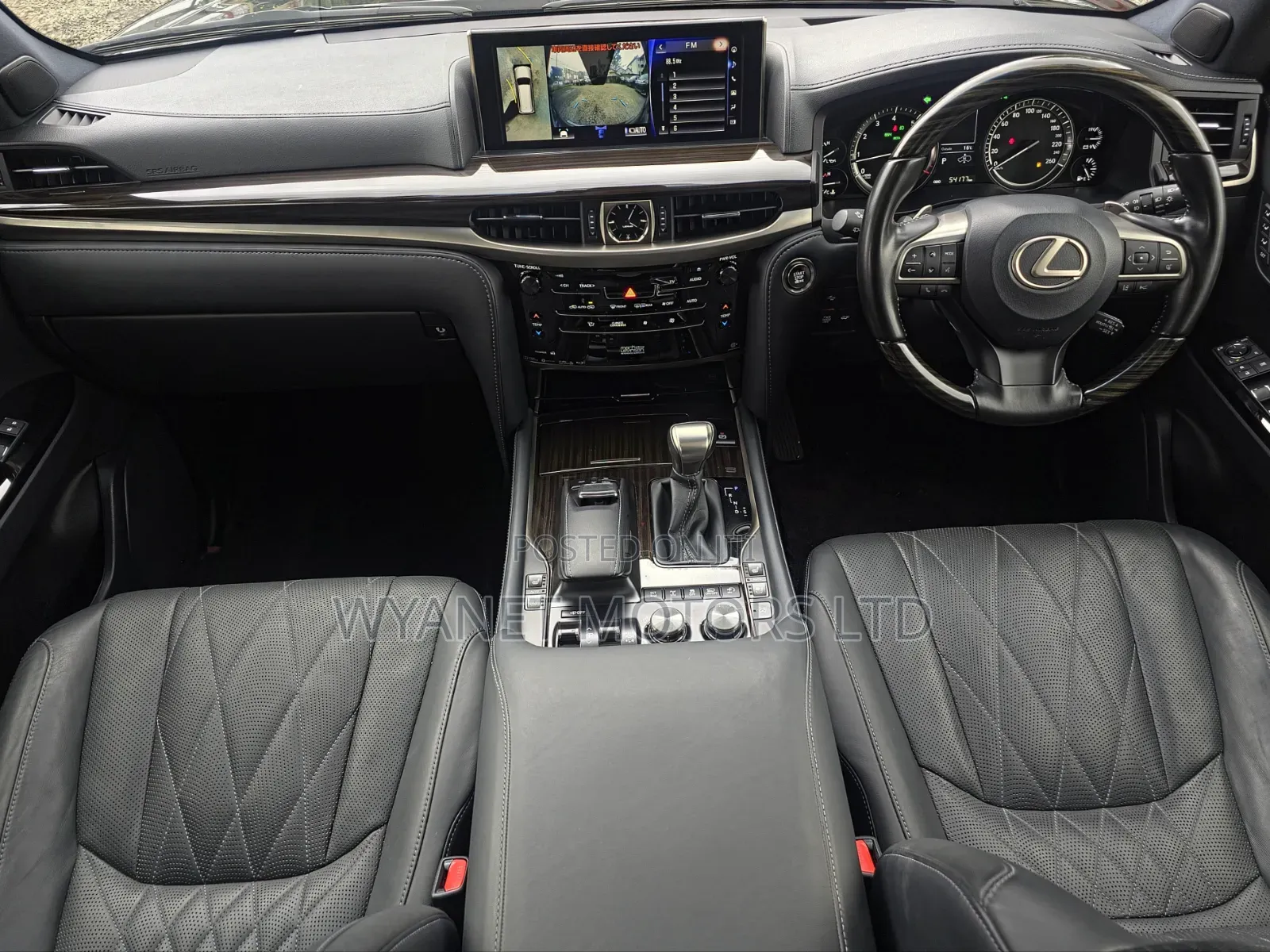 Lexus LX 570 AWD 2020 Black