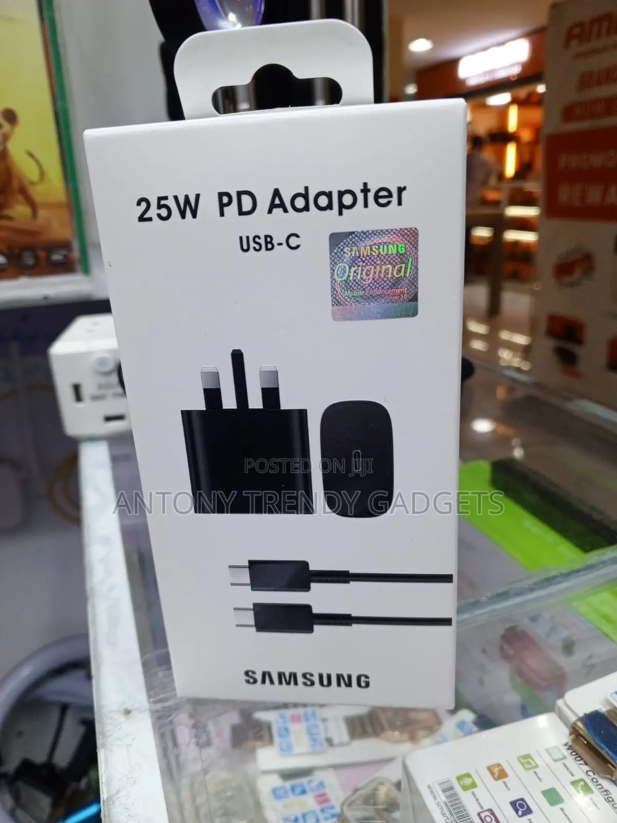 Samsung 25w Pd Usb-C Power Adapter for Super Fast Charging