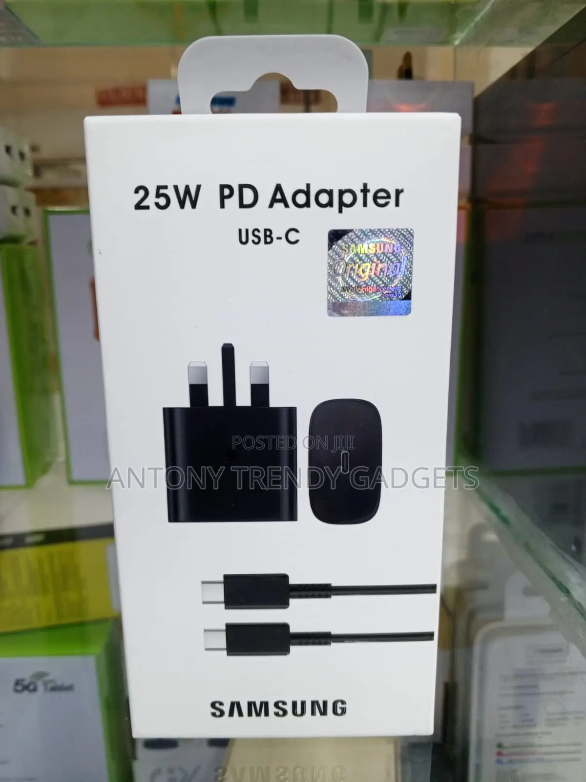 Samsung 25w Pd Usb-C Power Adapter for Super Fast Charging