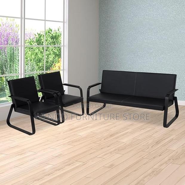Office Sofa; Executive Five Seaters Leather Sofa Set