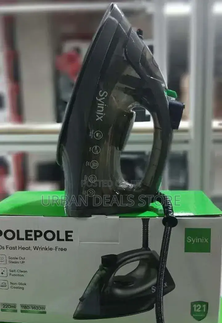 Syinix 1830-2180w Steam Iron Box