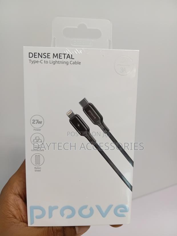 This Is a Proove Dense Metal Type-C to Lightning Cable 27w - thumbnail 2