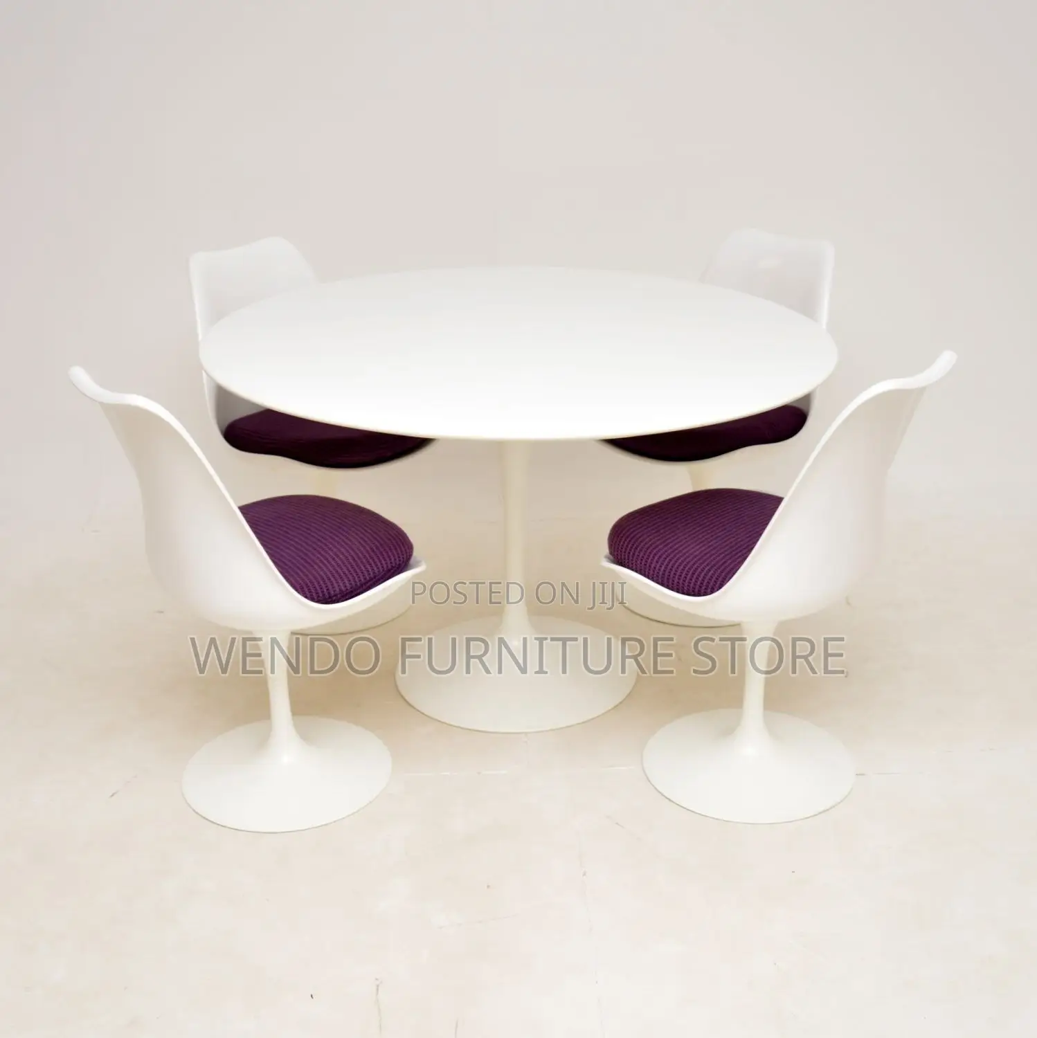 Coffee Table; Round Marble Home Living Room Dining Table