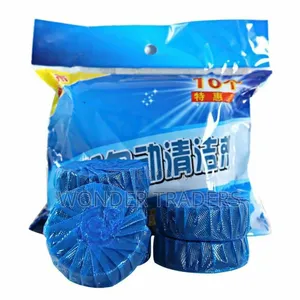 Blue Bubble Toilet Cleaner 1 Set 10pcs For Sparkling Clean Toilet