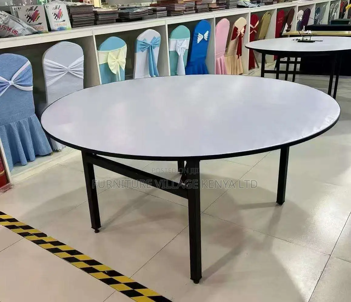 Customized Folding Round Office Banquet Table