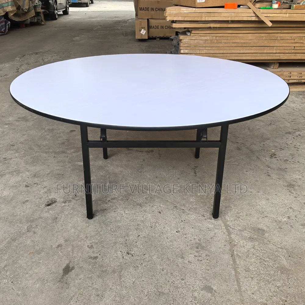 Customized Folding Round Office Banquet Table