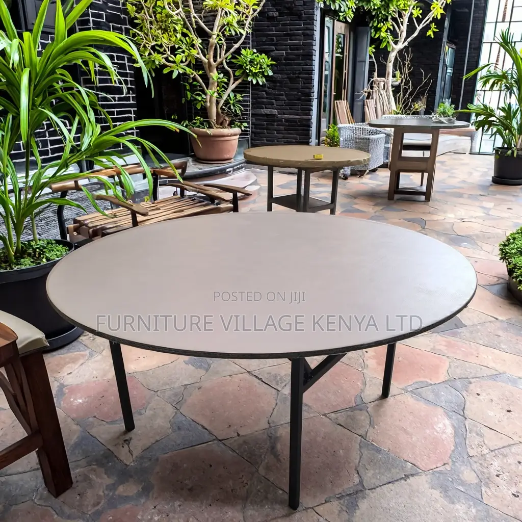 Customized Folding Round Office Banquet Table