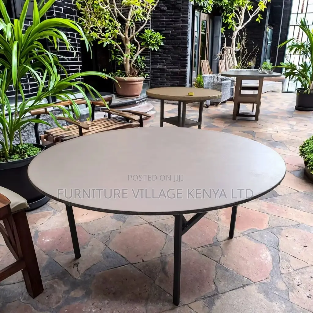 Customized Folding Round Office Banquet Table