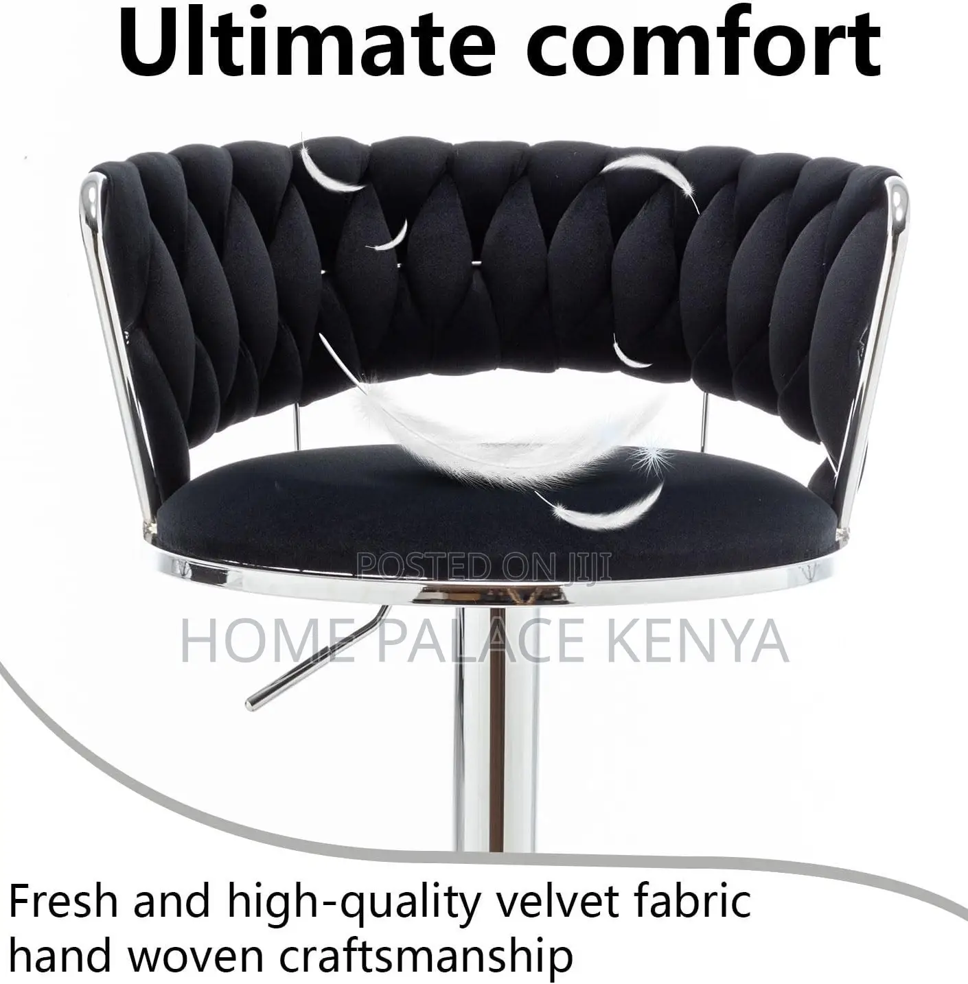 Bar Chair: Simple Bar Chair With Lifting Rotating Design