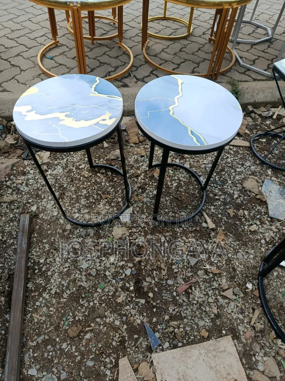 Double Coffee Stools for Sale Hu