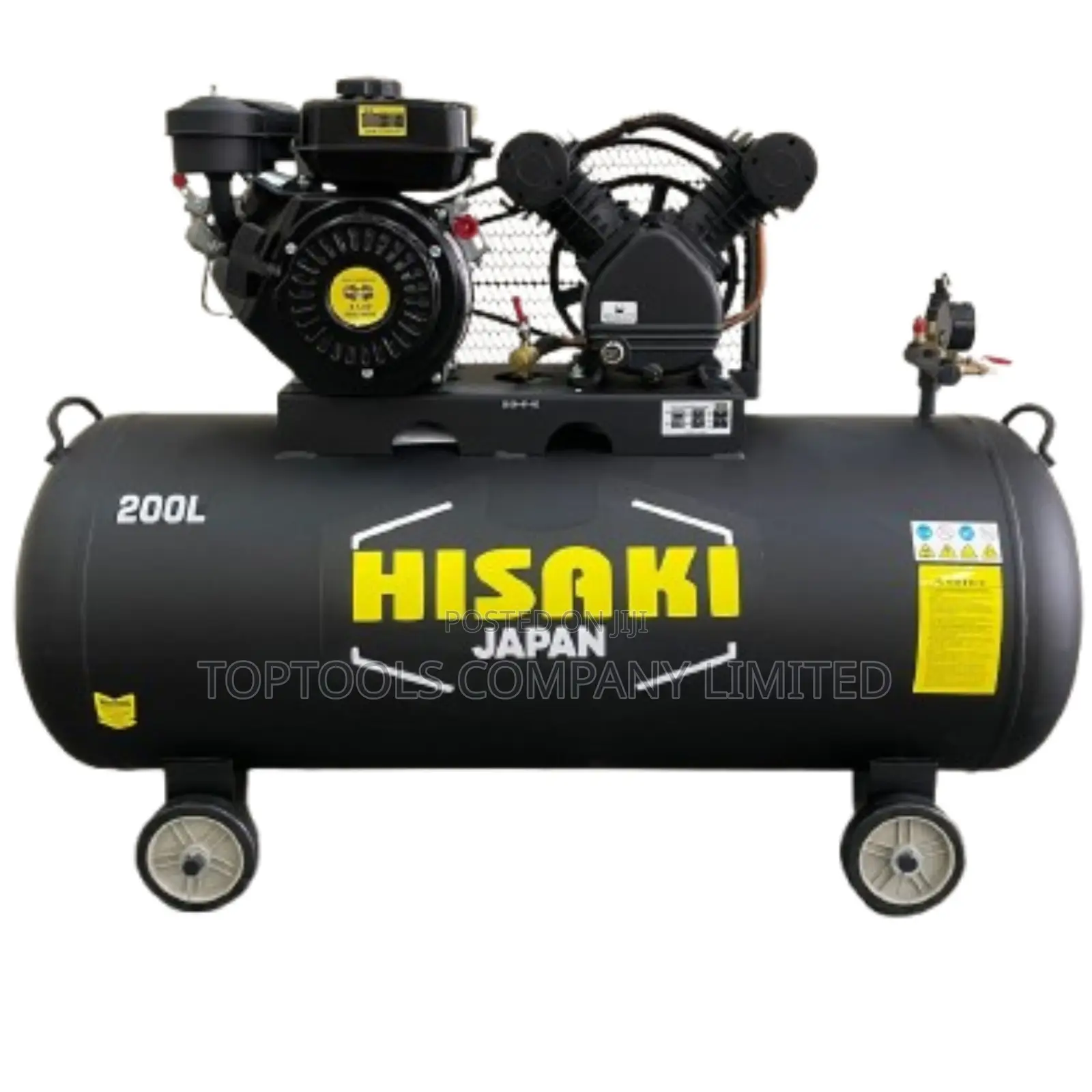 Hisaki Japan Compressor 300 Litres With Diesel Engine 8.5hp