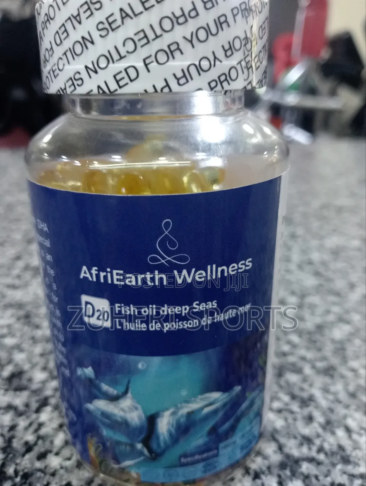 D20 Fish Oil Deep Sea Capsules : Omega 3