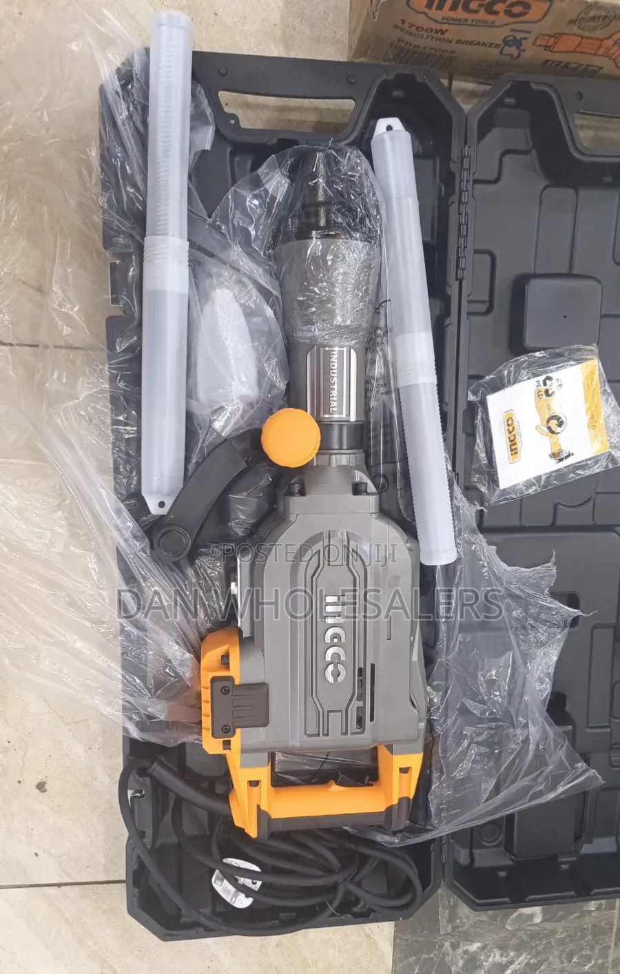Heavy Duty Ingco 16kgs 1700watts Demolition Hammer