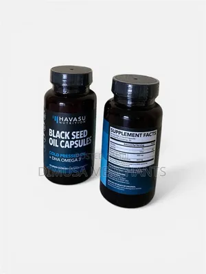 Black Seedoil+Dha-vegan Omega 3-supports Brain ,Heart ,Immune System