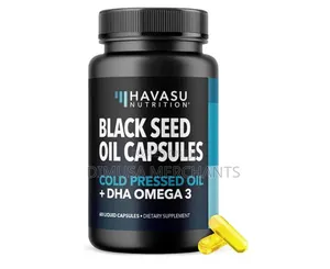 Black Seedoil+Dha-vegan Omega 3-supports Brain ,Heart ,Immune System