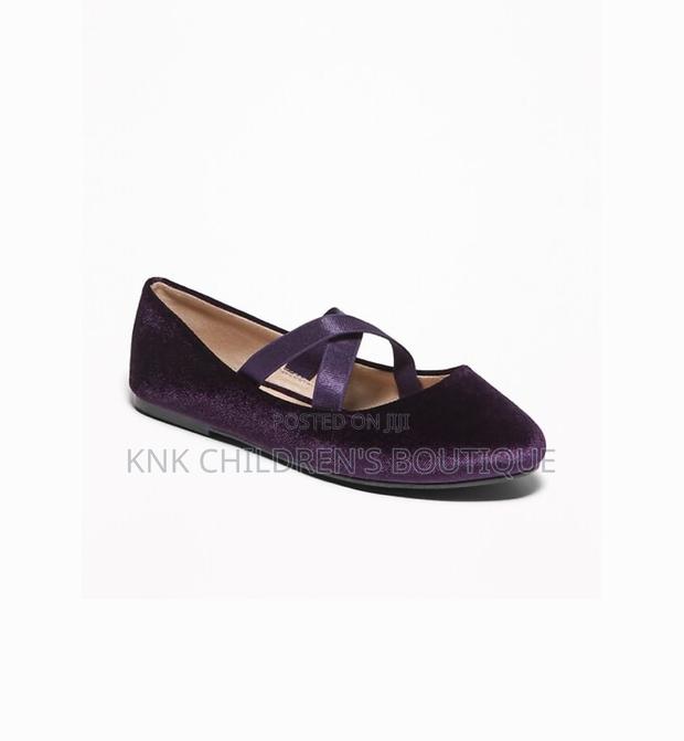 Girls Velvet Shoes - Girl Ballet Flat Shoes