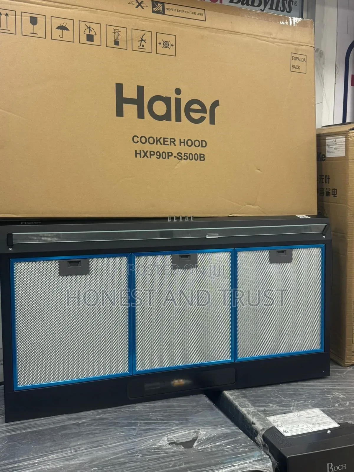Haier Hood 90cm Under Cabinet Kitchen Hxp90p