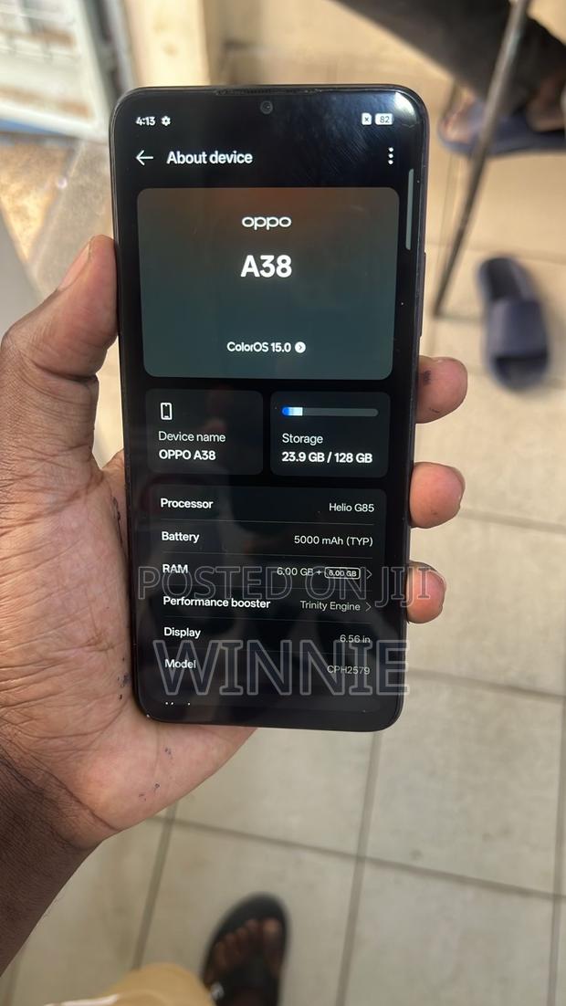 Oppo A38 128 GB Black - thumbnail 2