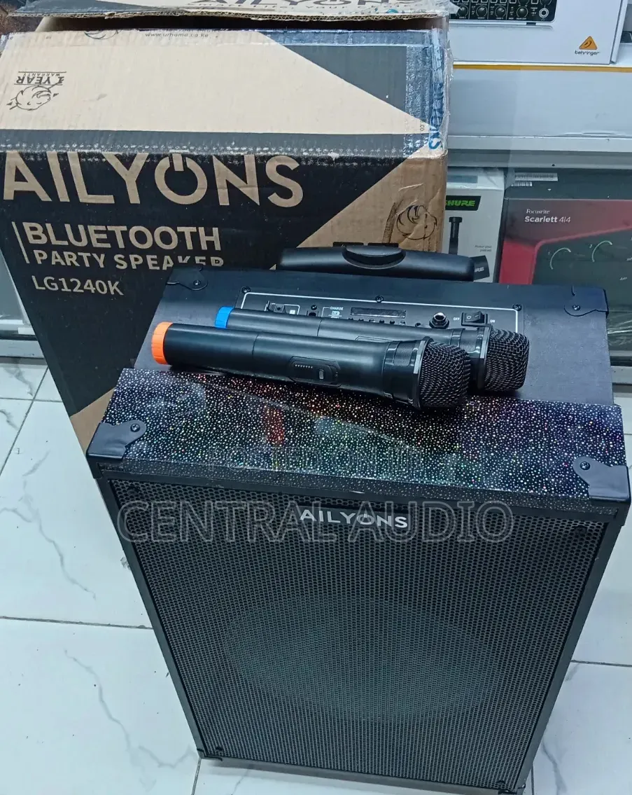 Lg1240k Ailyons Powered Bluetooth 12inch Speaker
