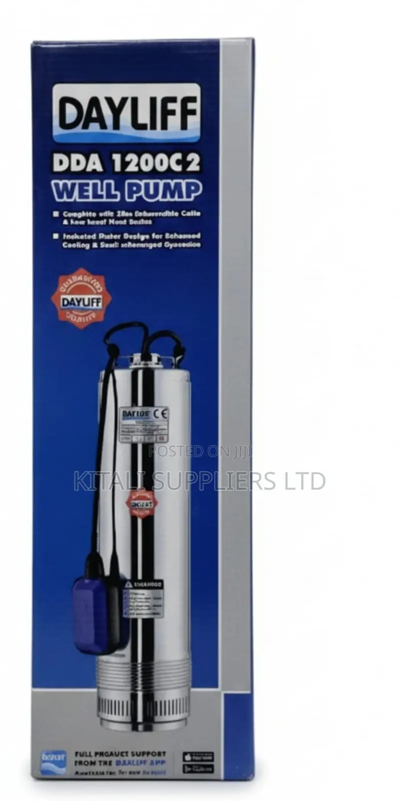 Dayliff Dda 1200c2 Submersible Well Pump